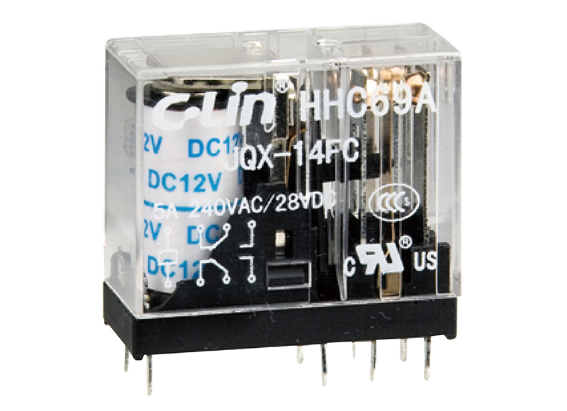 HHC69小型電磁繼電器