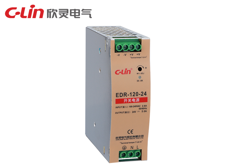 EDR-120W單組輸出導軌開關電源