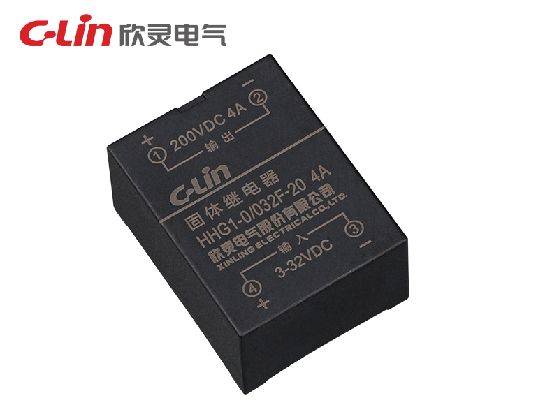 HHG1-0/032F-20 2-4A(SSR-DD)固體繼電器（直流控制直流）
