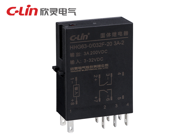 HHG63-0/032F-20 1-3A-2(SSR-DD)單相固體繼電器(直流控制直流)